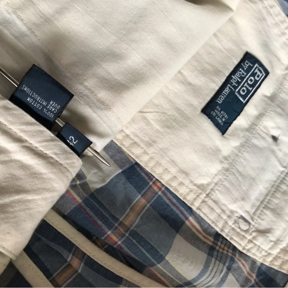 Polo Ralph Lauren plaid patchwork